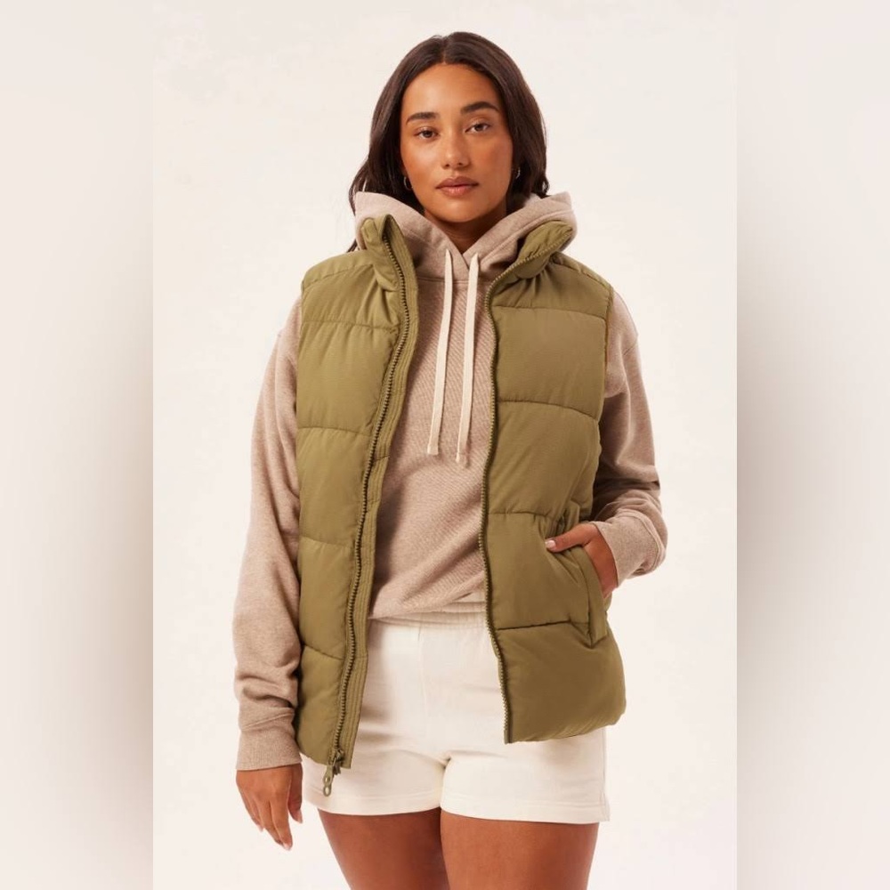 Girlfriend Collective puffer vest